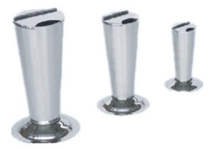 不銹鋼倒錐形鑷子筒（月牙型、方型缺口）A351-A353