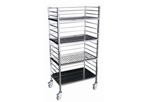 不銹鋼無菌物品運(yùn)送車（網(wǎng)格）B469